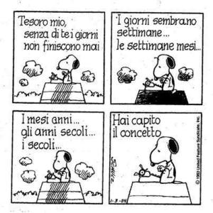 01 - Snoopy - il senso del tempo